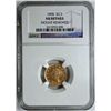 Image 1 : 1898   $2 1/2 gold  NGC AU removed from mount