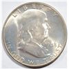 Image 1 : 1948D  Franklin half $ Right from mint set Great toning  GEM