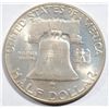 Image 2 : 1948D  Franklin half $ Right from mint set Great toning  GEM