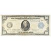 Image 1 : 1914  $10  FR note  F/VF  est  $80-$85
