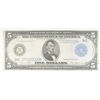 Image 1 : 1914  $5  FR note  XF  est  $90-$100