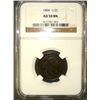 Image 1 : 1804 HALF CENT NGC AU50 BEAUTIFUL!