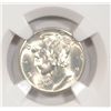 Image 2 : 1945-D MERCURY DIME NGC MS65