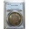 Image 1 : 1891-O MORGAN DOLLAR PCGS MS-64 ORIGINAL TONE