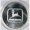 Image 2 : CLASSIC JOHN DEERE ONE OUNCE SILVER ART ROUND  FEATURING TRACTOR MODEL #430
