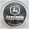Image 2 : CLASSIC JOHN DEERE ONE OUNCE SILVER ART BAR FEATURING TRACTOR MODEL #530
