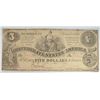 Image 1 : $5 Confederate States of America note VF est $60-$70