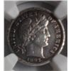 Image 2 : 1897S Barber dime  NGC XF cleaned