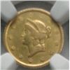 Image 2 : 1853O  $1 gold    NGC XF clnd
