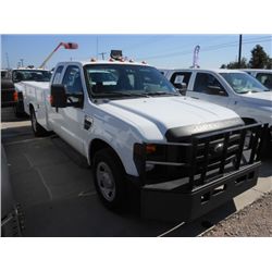 2009 FORD F350 EXTENDED CAB SERVICE TRUCK