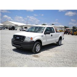 2008 FORD F150 4X4 EXTENDED CAB. S/N 1FTPX14V38FB30952