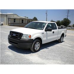 2008 FORD F150 EXTENDED CAB