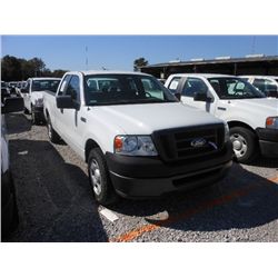 2008 FORD F150 EXTENDED CAB
