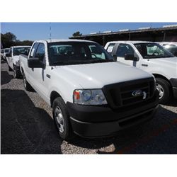 2008 FORD F150 EXTENDED CAB