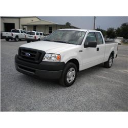 2008 FORD F150 EXTENDED CAB