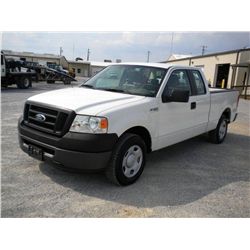 2007 FORD F150 EXTENDED CAB