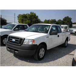 2007 FORD F150 EXTENDED CAB
