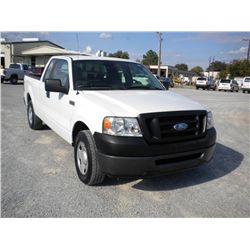 2007 FORD F150 EXTENDED CAB
