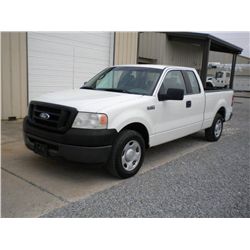 2007 FORD F150 EXTENDED CAB
