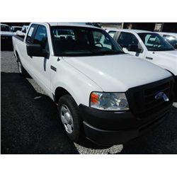 2007 FORD F150 EXTENDED CAB