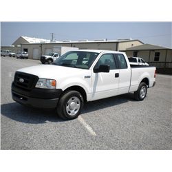 2007 FORD F150 EXTENDED CAB