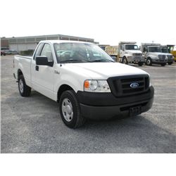 2007 FORD F150 EXTENDED CAB