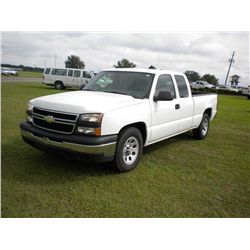 2007 CHEVROLET SILVERADO EXTENDED CAB