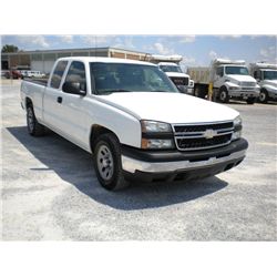 2006 CHEVROLET SILVERADO EXTENDED CAB