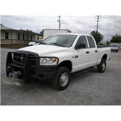 2008 DODGE 2500 4X4 CREW CAB