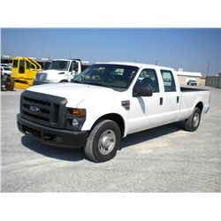 2008 FORD F350 CREW CAB
