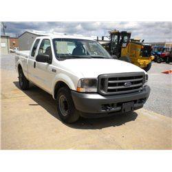 2004 FORD F250 EXTENDED CAB