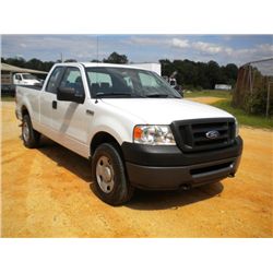 2008 FORD F150 4X4 EXTENDED CAB