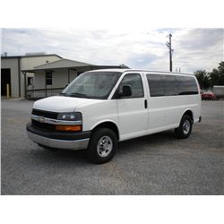 2008 CHEVROLET EXPRESS 2500 PASSENGER VAN S/N 1GAHG35K981228264