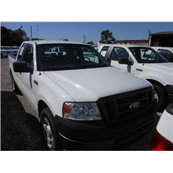 2007 FORD F150 EXTENDED CAB