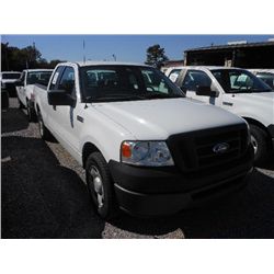 2007 FORD F150 EXTENDED CAB