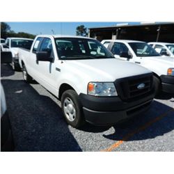 2007 FORD F150 EXTENDED CAB