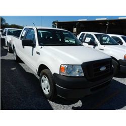 2007 FORD F150 EXTENDED CAB