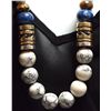 Image 2 : Navajo Howlite & Multi-Stone Necklace - Tommy Singer