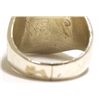 Image 4 : Navajo Multi-Stone Sun Face Sterling Silver Men's Ring - Wilbert Manning