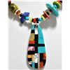 Image 2 : Santo Domingo Multi-Stone & Shell Necklace - Delbert & Torevia Crespin