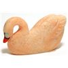 Image 2 : Zuni Pink Alabaster & Turquoise Swan Fetish - Hubert Pincion