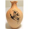 Image 3 : Zuni Hand Painted 3D Deer Pottery with Butterfly on Back - Tony Lorenzo