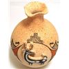 Image 5 : Zuni Hand Painted 3D Deer Pottery with Butterfly on Back - Tony Lorenzo