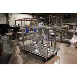 HEAVY DUTY MOBILE METAL RACK