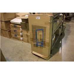 METAL PIPING MOUNTING BRACKET, TANK & BENCH SEAT