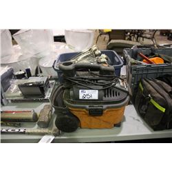 RIGID SHOP VAC & HYDOPONIC LIGHTS