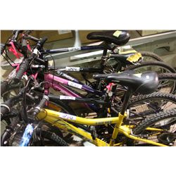 BLACK NO NAME FRONT SUSPENSION MOUNTAIN BIKE