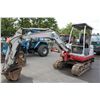 Image 2 : WHITE TAKEUCHI TB125 EXCAVATOR VIN:12510839