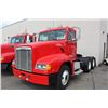 Image 1 : 1997 RED FREIGHTLINER TRACTOR TRAILER TMU