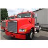 Image 1 : 1995 RED FREIGHTLINER TRACTOR TRAILER TMU DIESEL